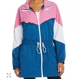 NWT Nike Icon Clash Track Jacket SZ S Pink/Blue Gorpcore Streetwear Lightweight
